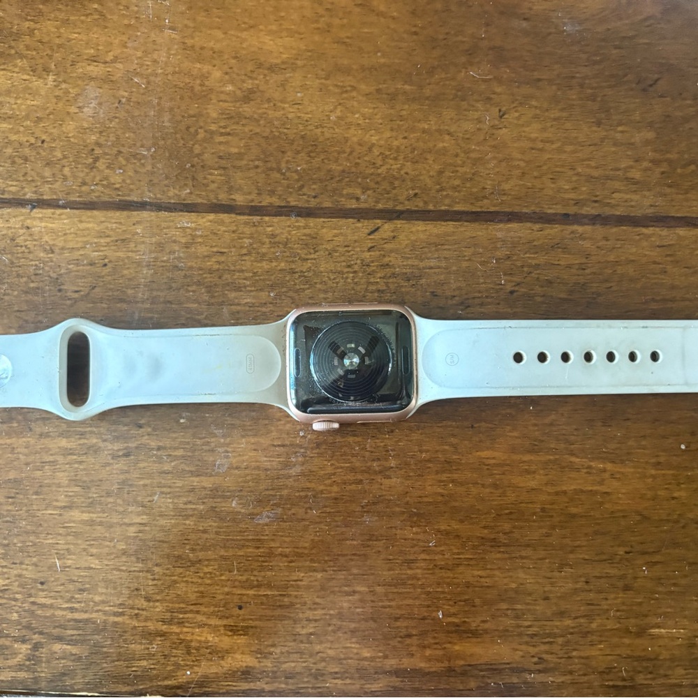 Smartwatch with Silver and Gold Accents